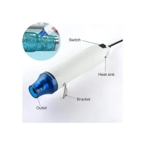 Juego de 5 vasos de epoxi con purpurina de aire