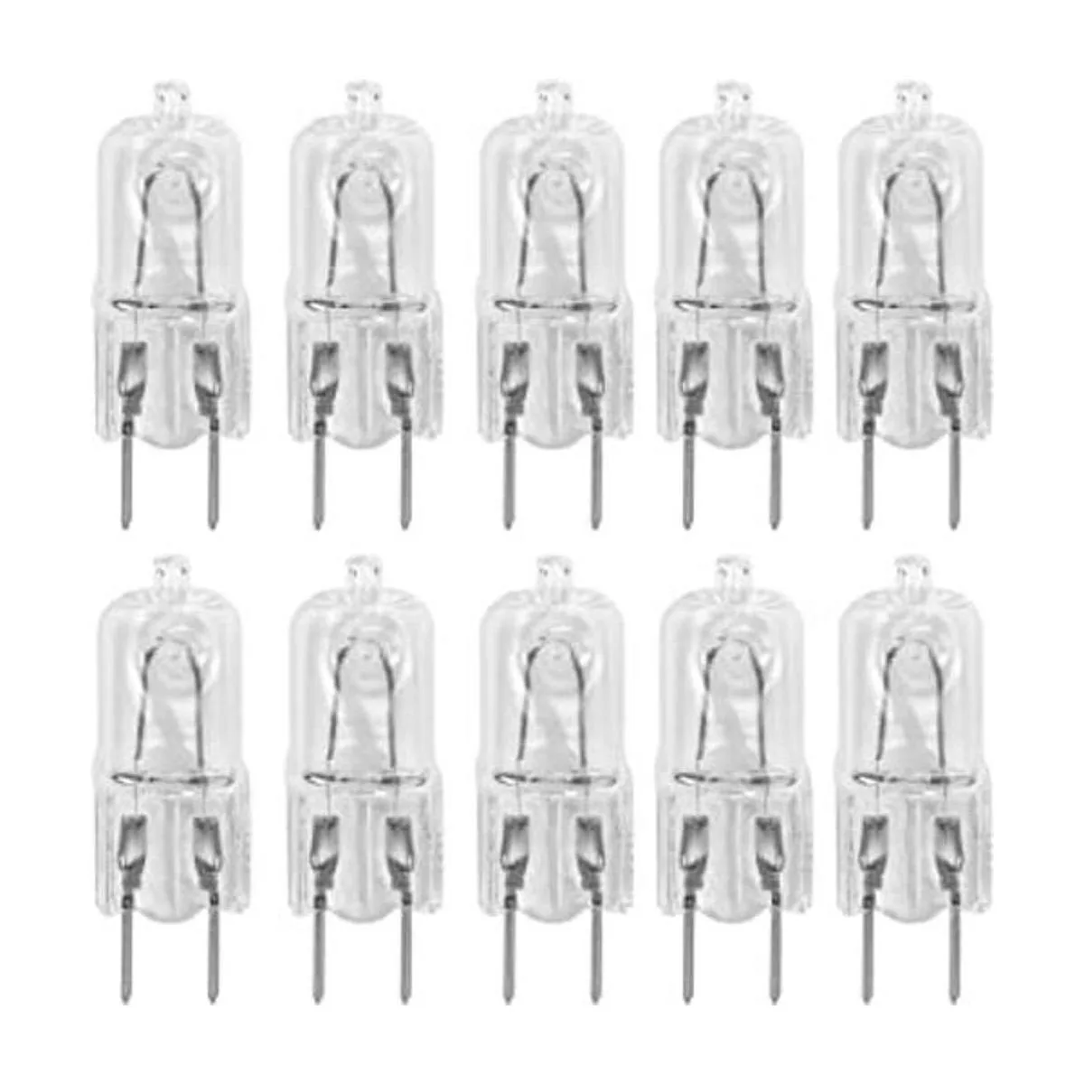 Paquete de 10 bombillas halógenas G8 de 25 W 120 V tipo