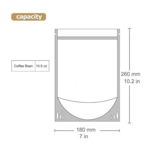 Bolsa transparente con cremallera 100 bolsas de embalaje_3