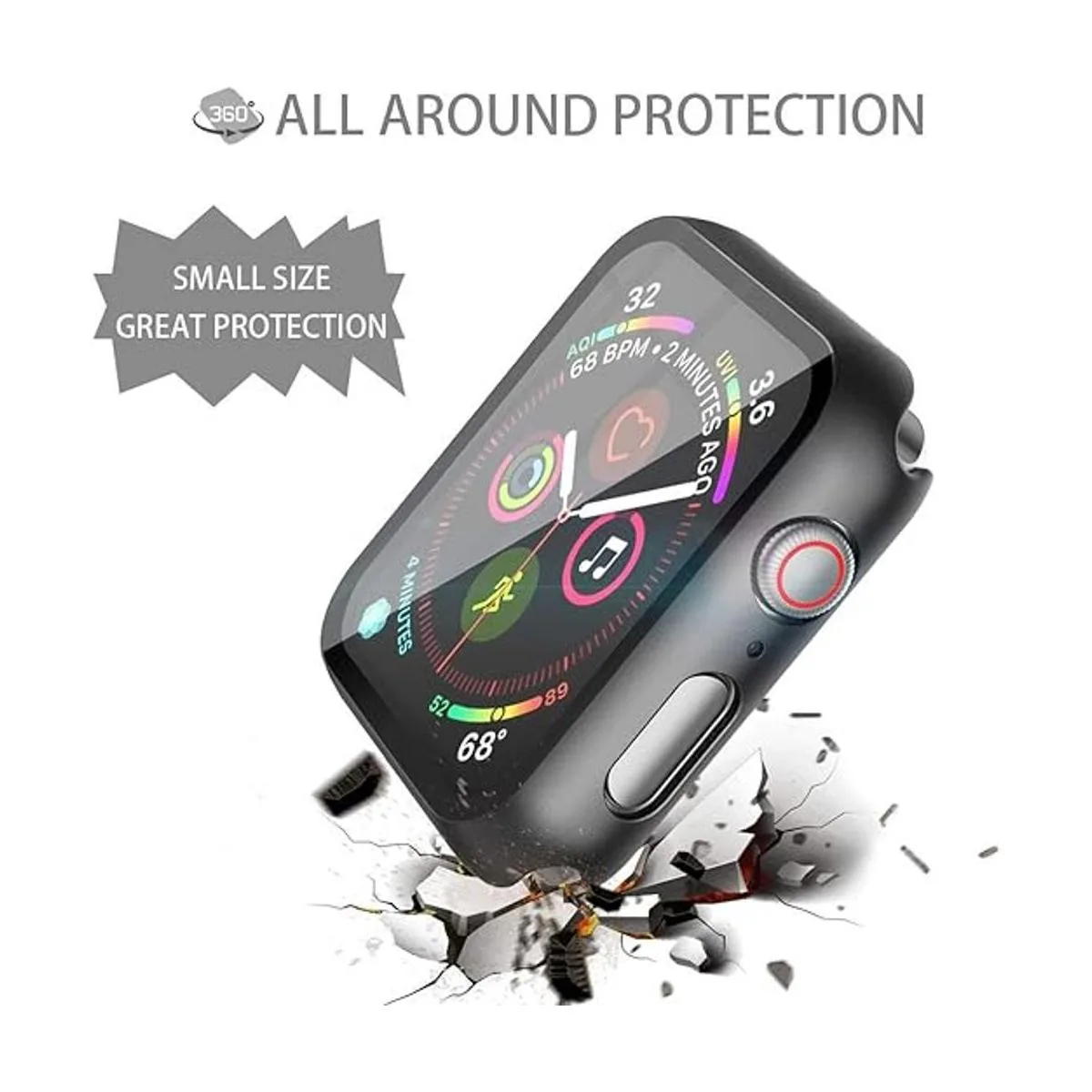 Misxi Juego de 2 fundas rígidas para PC con protector de_4