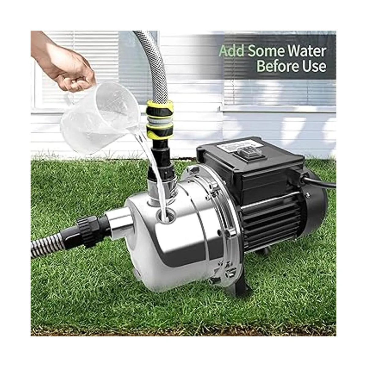 Lanchez 12 HP Shallow Well PumpGarden Pump Jet Pump