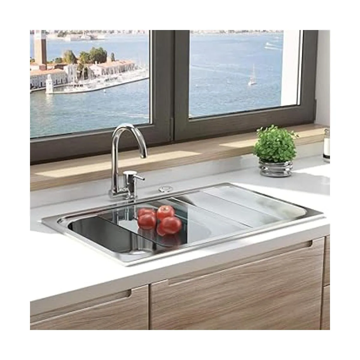 Juego de interruptor de aire para triturador de basura_2