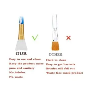 Juego de 5 vasos de epoxi con purpurina de aire