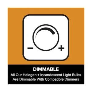 Paquete de 10 bombillas halógenas G8 de 25 W 120 V tipo