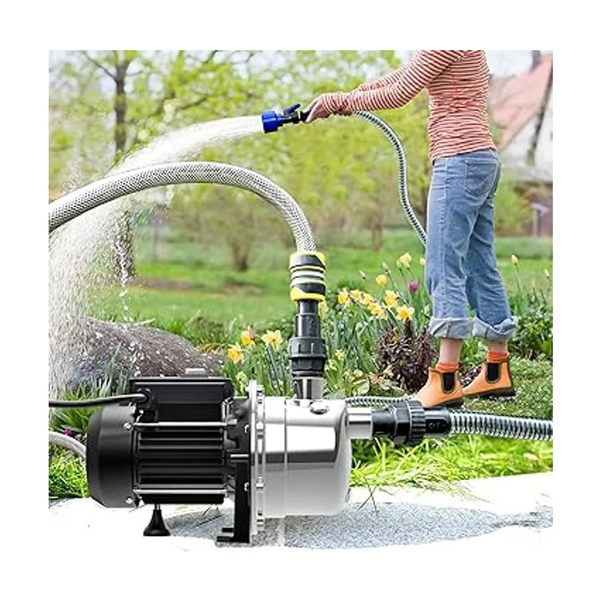 Lanchez 12 HP Shallow Well PumpGarden Pump Jet Pump