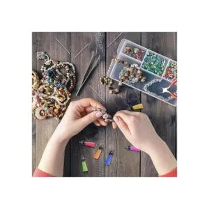 Duufin 200 piezas de llaveros con borlas de cuero a