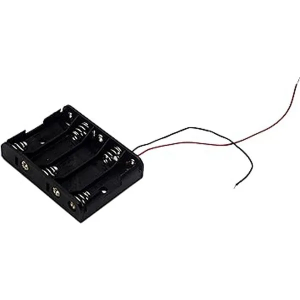 LampVPath Lote de 2 soportes para pilas 5 AA 5 pilas AA_3