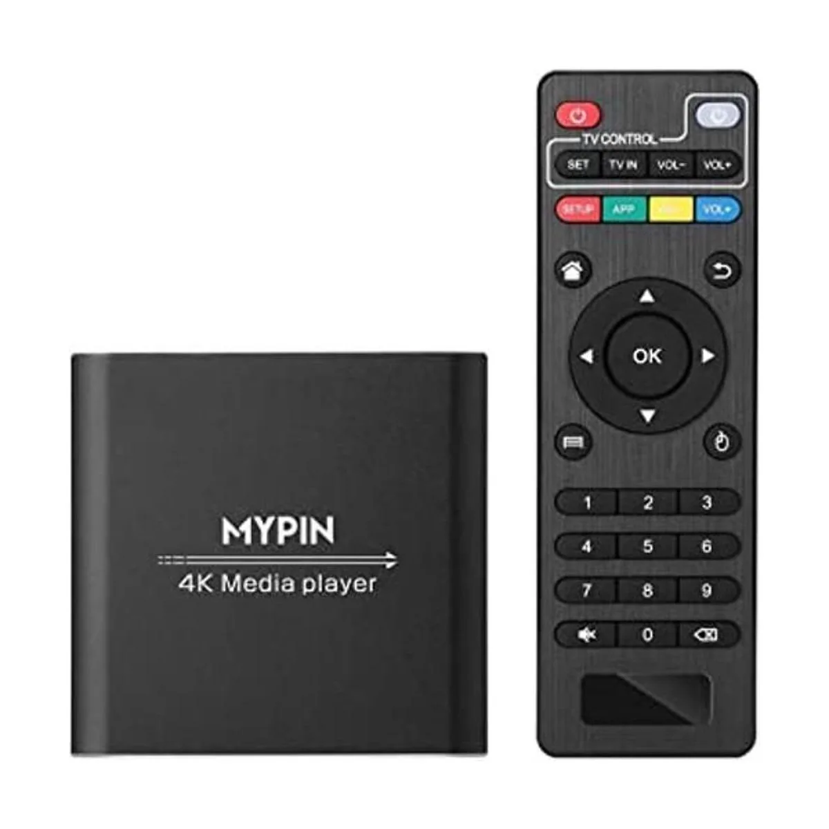 Reproductor multimedia 4K con control remoto reproductor_1