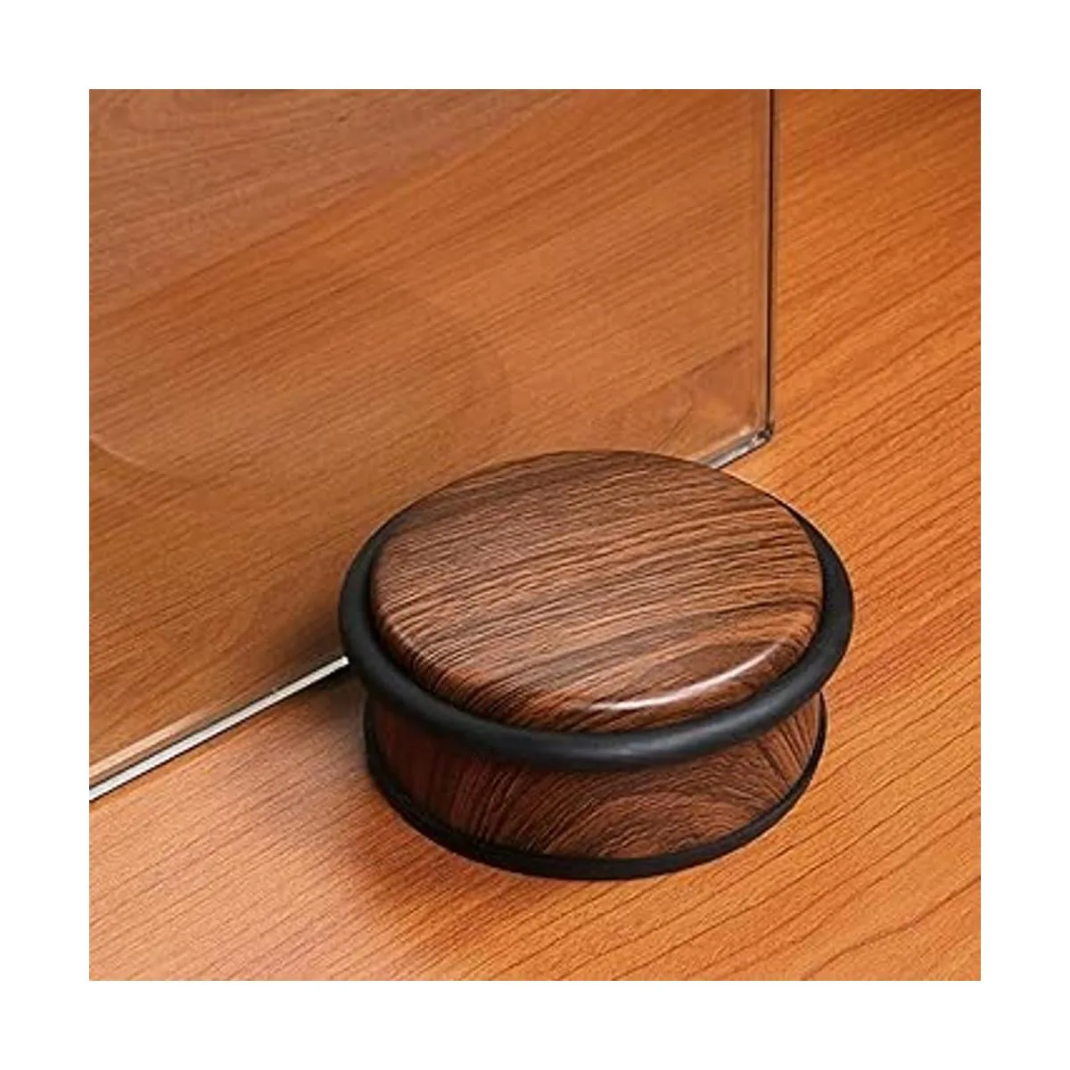 Sumnacon Tope de puerta de piso resistente sin taladro