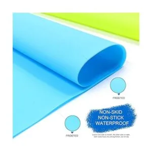 HiGift Paquete de 4 alfombrillas de silicona para