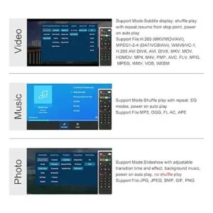 Reproductor multimedia 4K con control remoto reproductor_4