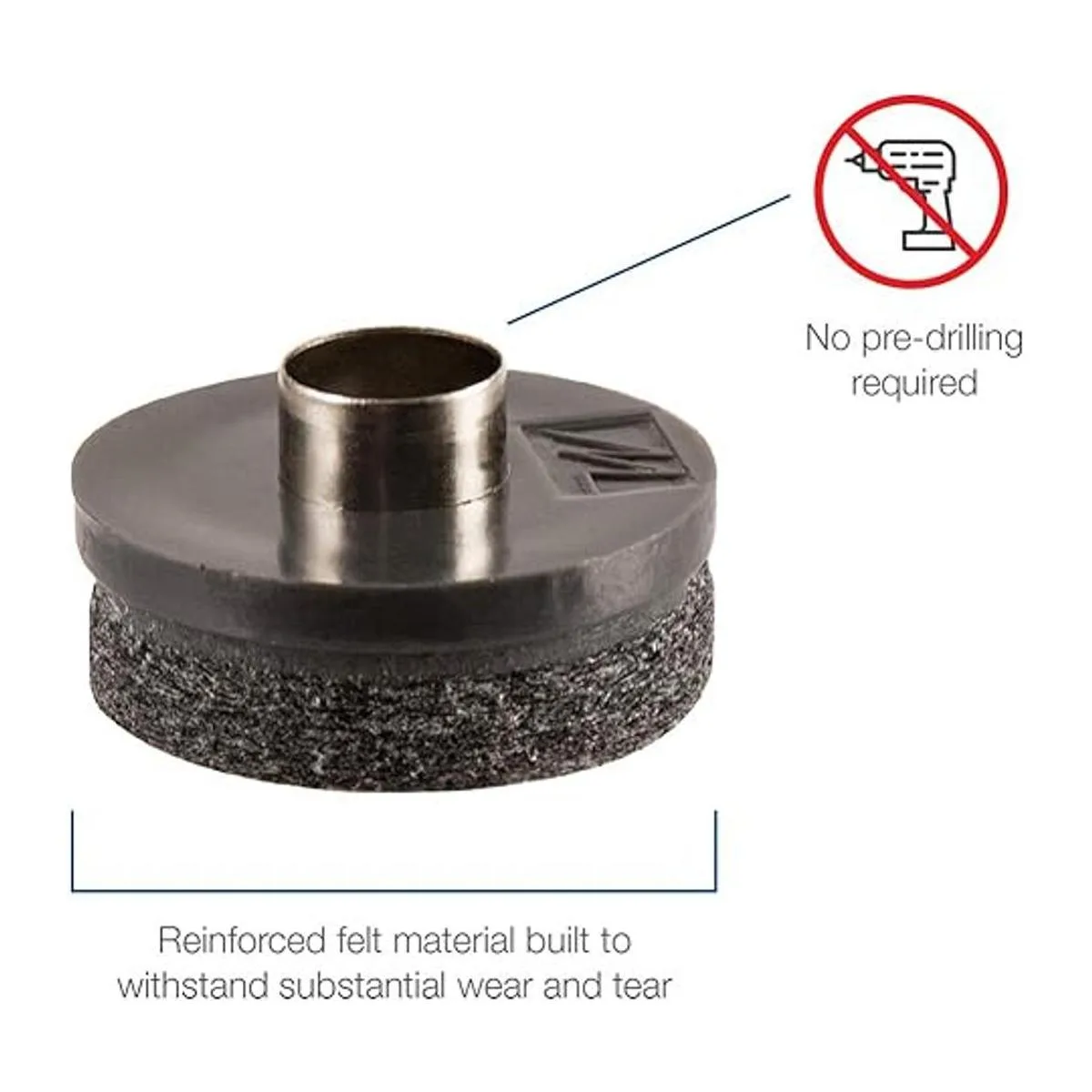 SOFTTOUCH Almohadillas de fieltro de alta resistencia para_2