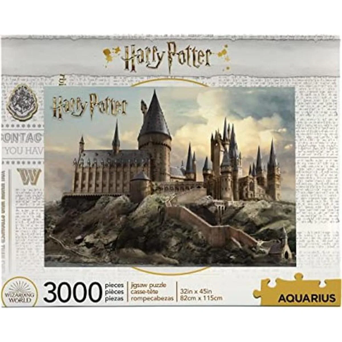Aquarius Harry Potter Rompecabezas Hogwarts Castle