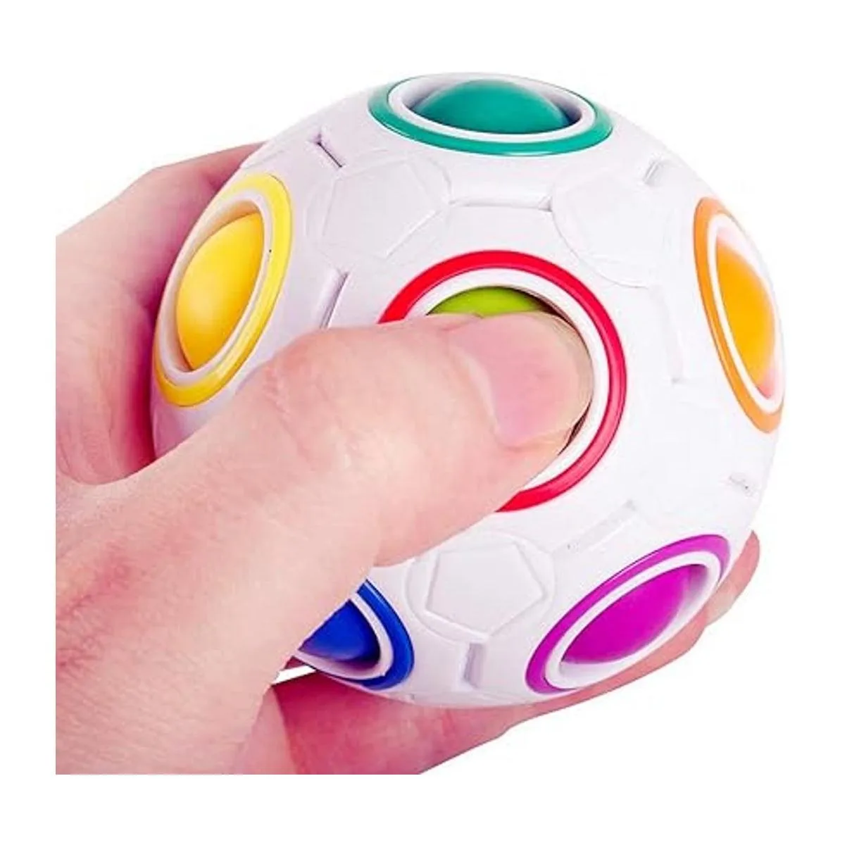 LiangCuber Moyu Rainbow Ball Magic Cube Puzzle Toy Magic_4