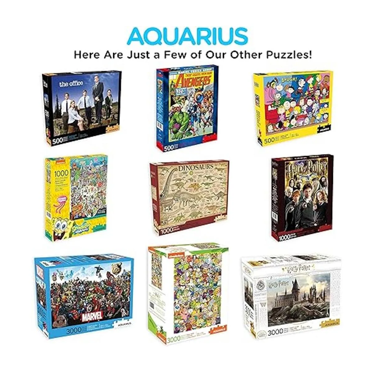 Aquarius Harry Potter Rompecabezas Hogwarts Castle