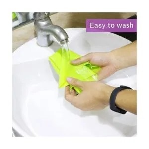 HiGift Paquete de 4 alfombrillas de silicona para