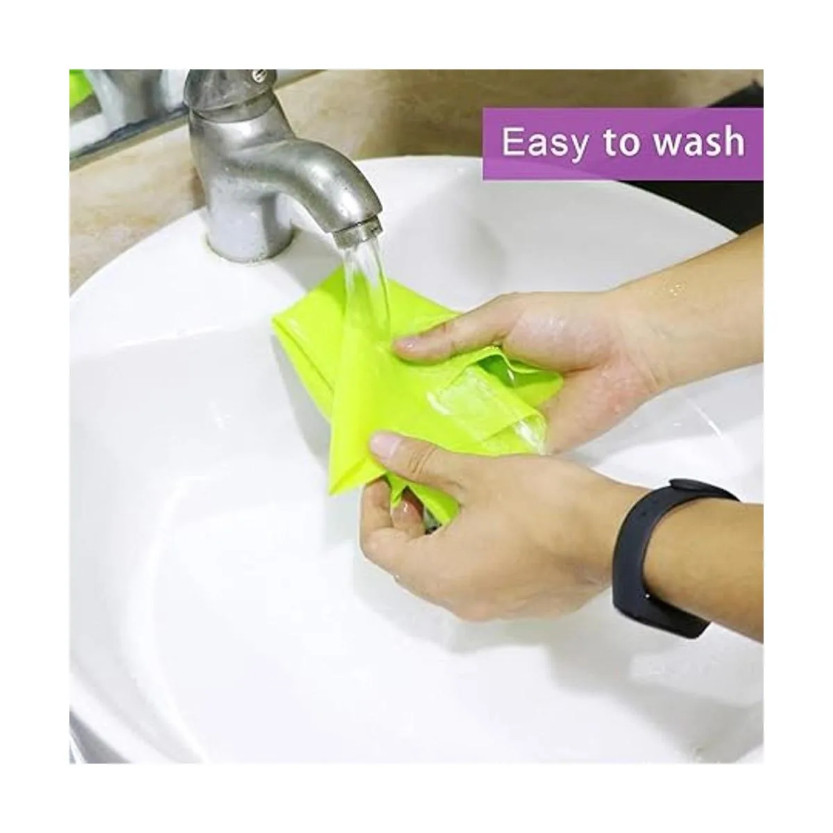 HiGift Paquete de 4 alfombrillas de silicona para