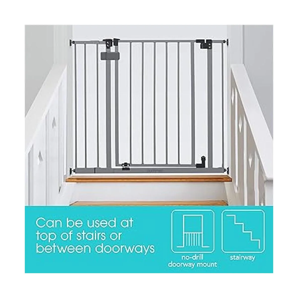 Puerta de seguridad de verano para entradas y escaleras_3