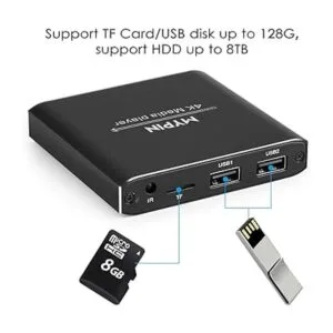 Reproductor multimedia 4K con control remoto reproductor_3