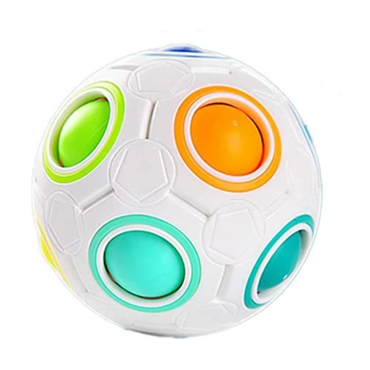 LiangCuber Moyu Rainbow Ball Magic Cube Puzzle Toy Magic_1