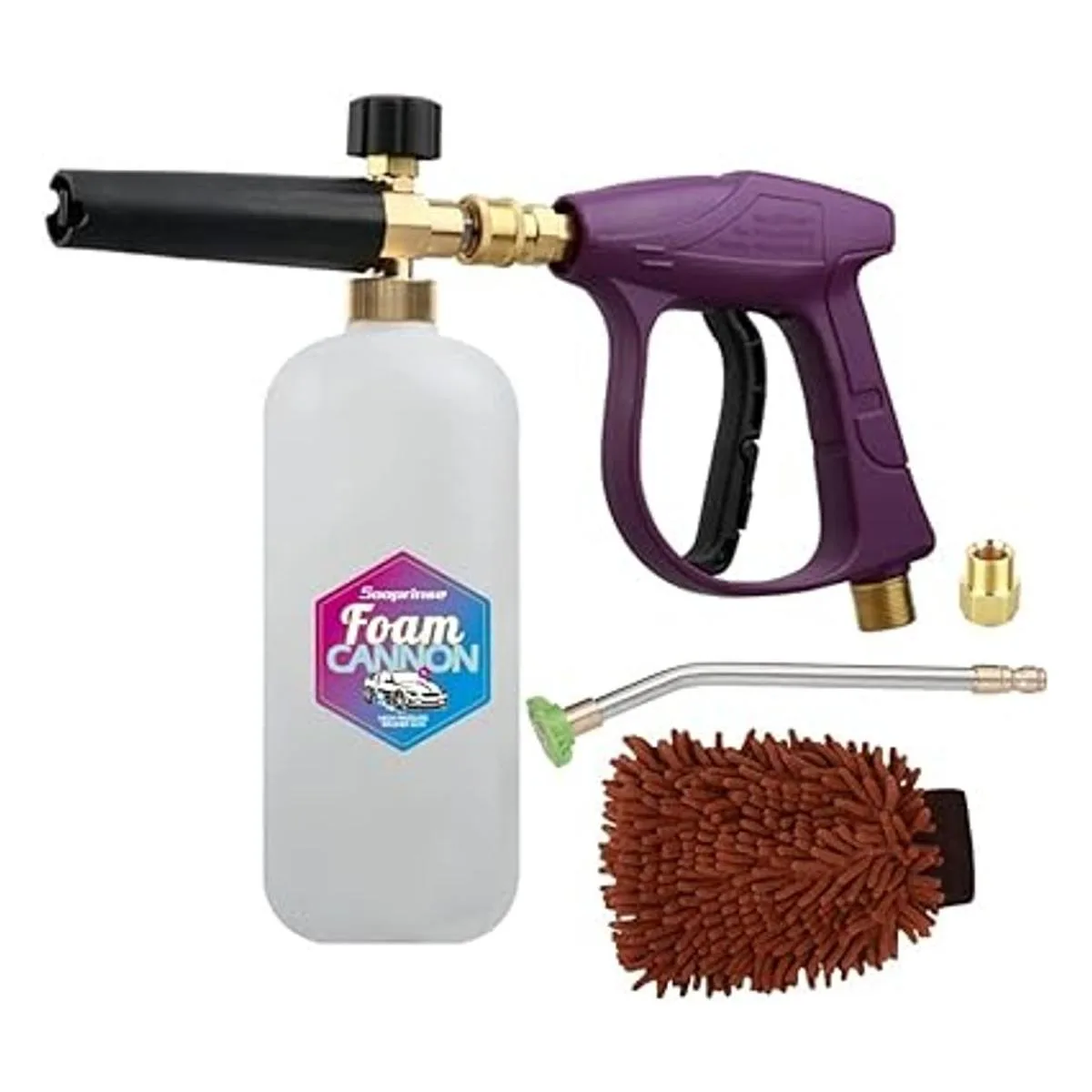 Sooprinse Boquilla de espuma cañón de espuma lavado a_1