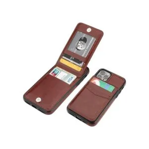 KIHUWEY Funda para iPhone 11 Pro con soporte para tarjeta_1