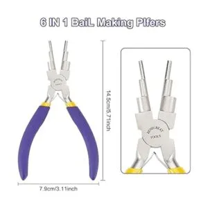 BENECREAT Alicates para hacer fianzas 6 en 1 alicates de_4