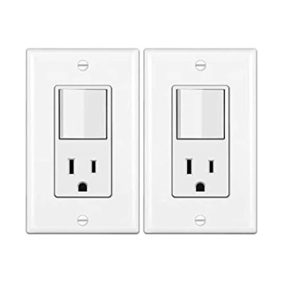 BESTTEN Paquete de 2 interruptores combinados de luz de_1