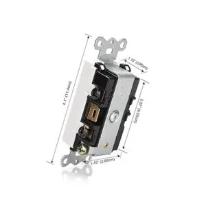 BESTTEN Paquete de 2 interruptores combinados de luz de_3