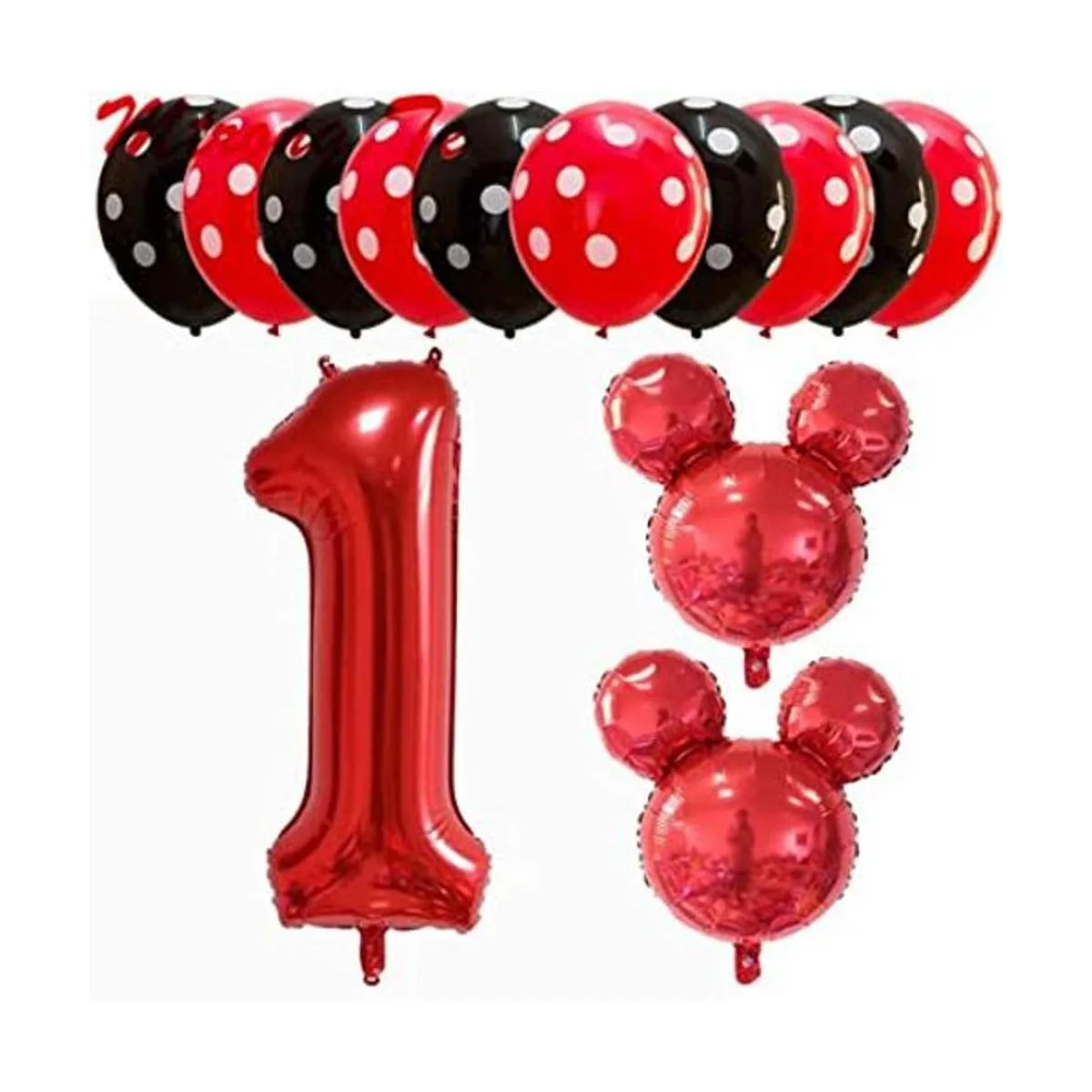 Hongkai Mickey Mouse 1er cumpleaños Niña Decoraciones_1