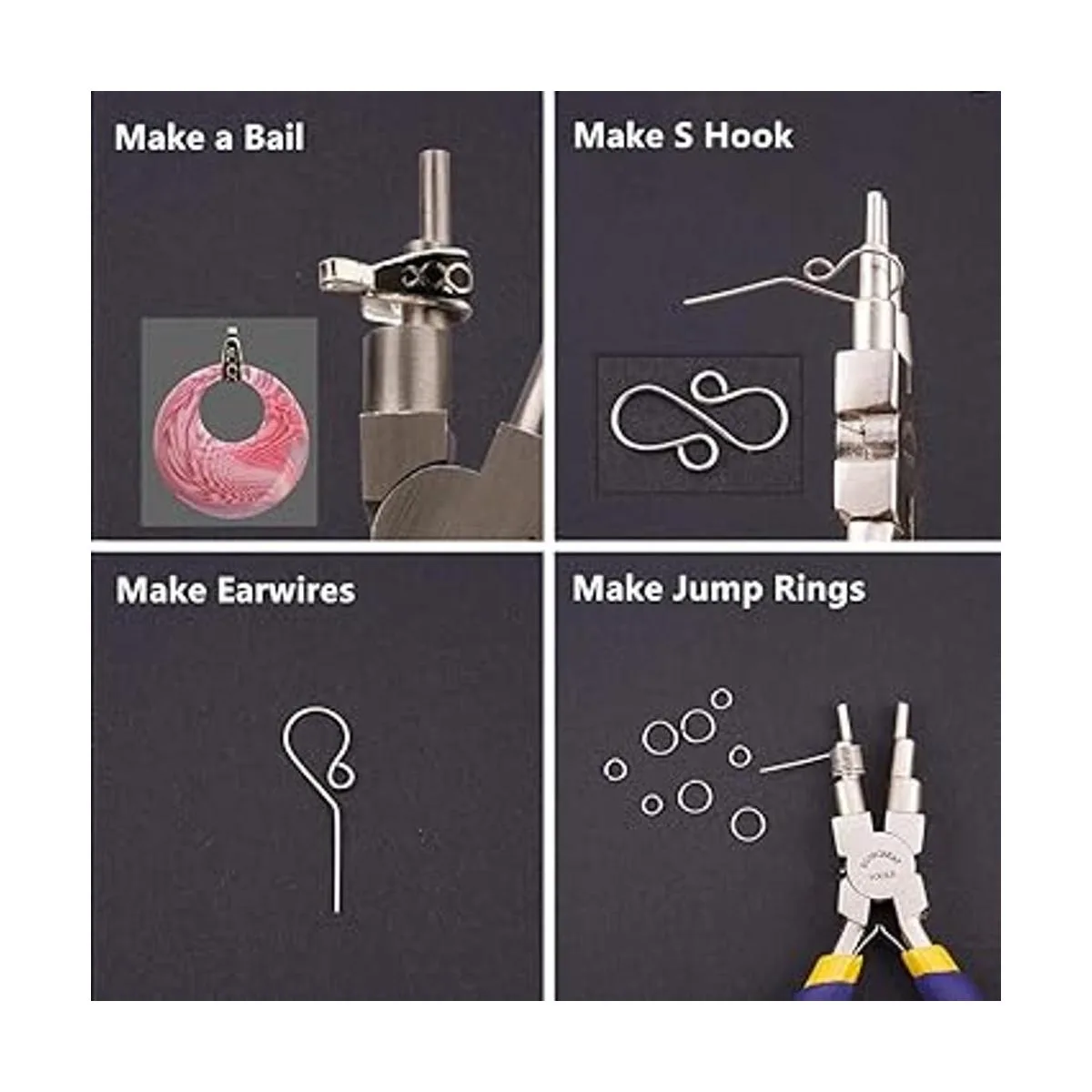 BENECREAT Alicates para hacer fianzas 6 en 1 alicates de_2