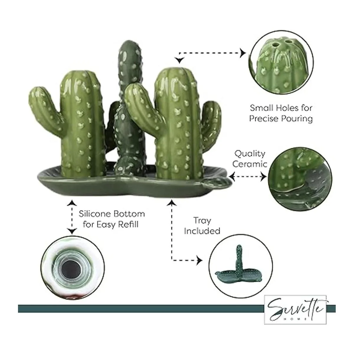 Salero y pimienta de cerámica para coleccionistas_4