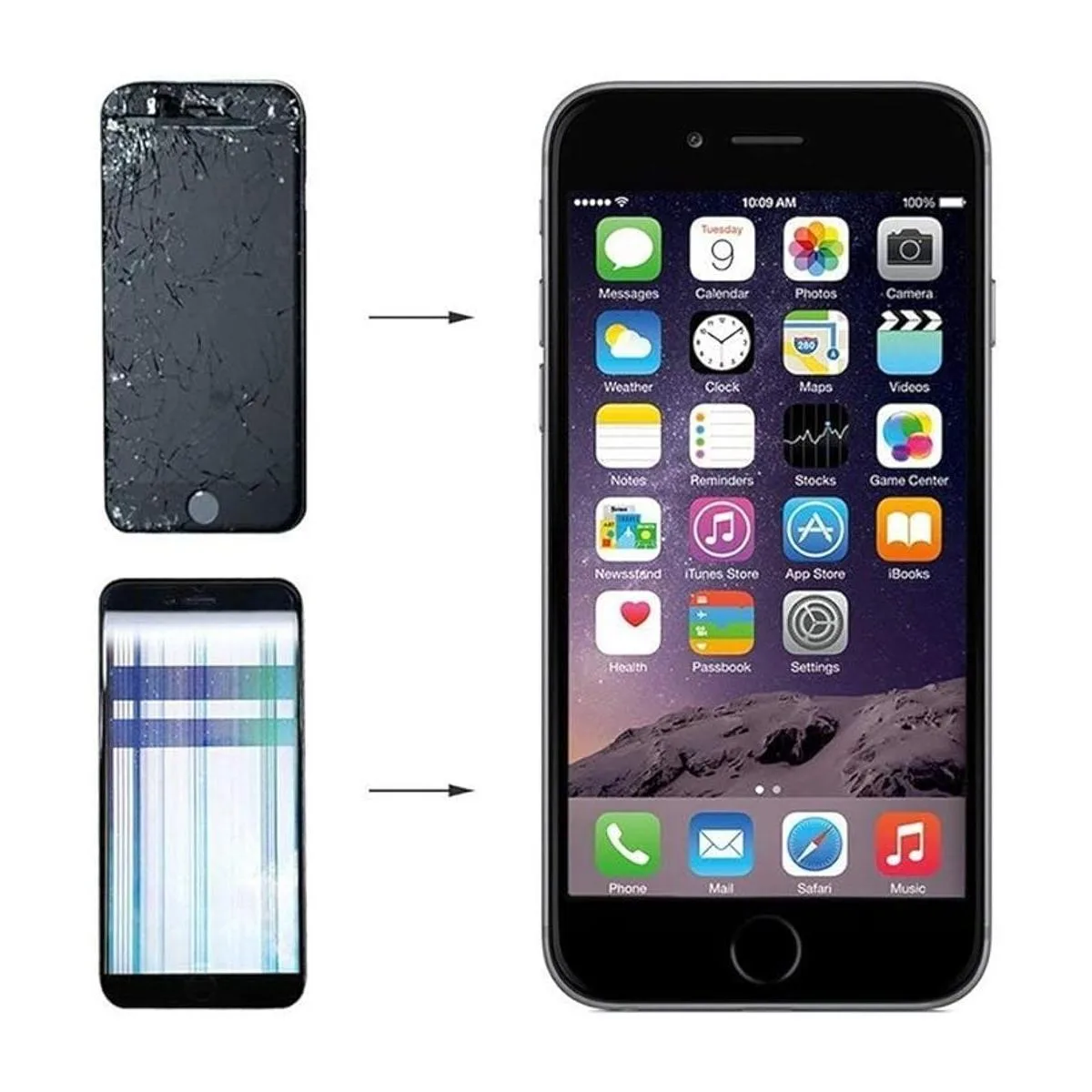 FFtopu Compatible con iPhone 7 Plus pantalla de repuesto_5