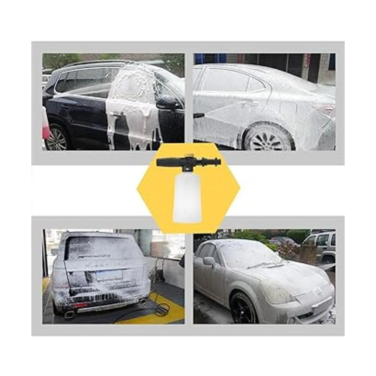 FUNTECK Cañón de espuma para Karcher serie K kit de lanza_3