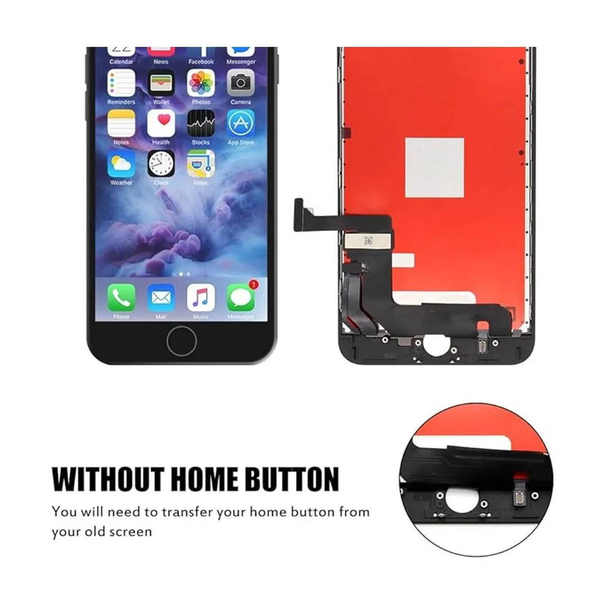 FFtopu Compatible con iPhone 7 Plus pantalla de repuesto_4