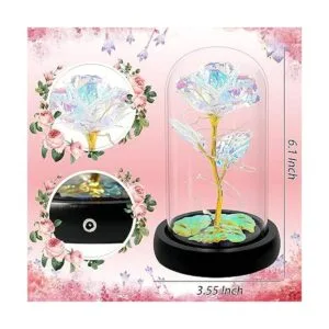 Regalos de Navidad para mujer regalos de rosas de Navidad_6