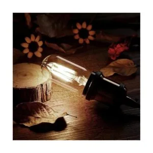 Bombilla LED Edison T45 regulable blanco cálido de 2700