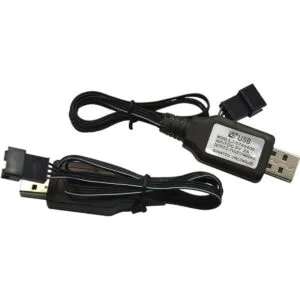 Blomiky Paquete de 2 cables de carga USB de 7.4 V2 x 3.7_1