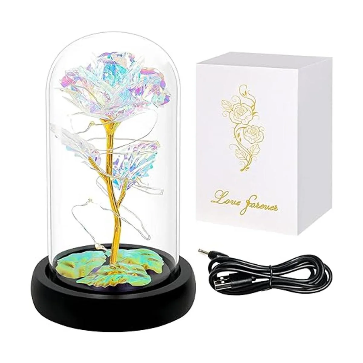 Regalos de Navidad para mujer regalos de rosas de Navidad_2