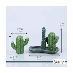 Salero y pimienta de cerámica para coleccionistas_5