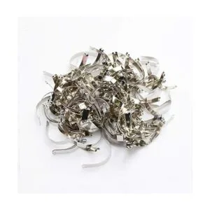 1 juego de 18 marcos de fotos de metal Soporte de ángulo