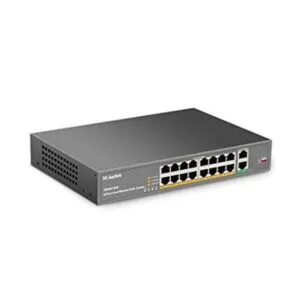 MokerLink Switch PoE de 16 puertos con 2 puertos Ethernet_1