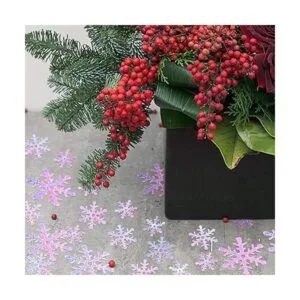 Confeti de copos de nieve Konsait 300 unidades_4