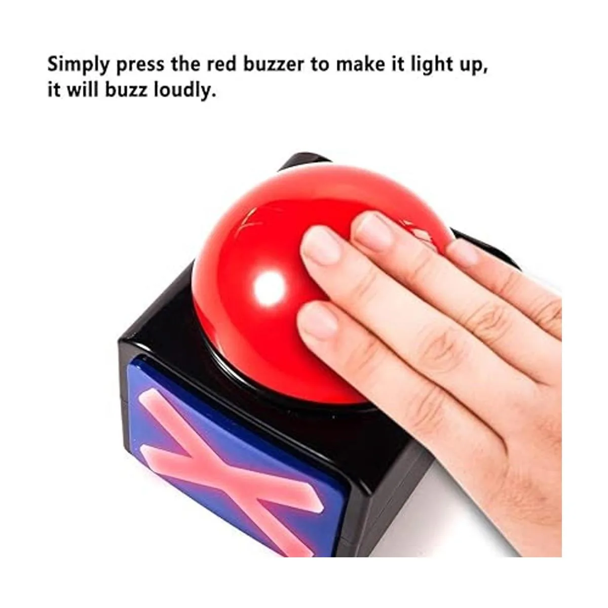 Game Answer Buzzer 2 unidades botón de juego de alarma de_3