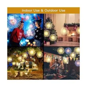 200 luces LED de diente de león 8 modos de luces de hadas_4