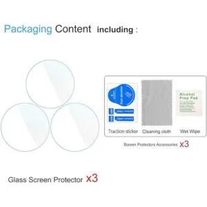 Suoman Paquete de 3 para Fossil Gen 5 Carlyle HR y Fossil_3