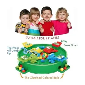 Juego de mesa Hungry Frogs Juego intenso de reflejos_3