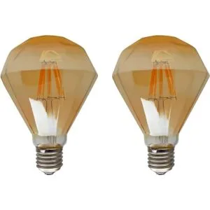 MaoTopCom Bombilla de filamento LED regulable E27E26 de 8_1