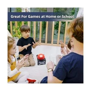 Game Answer Buzzer 2 unidades botón de juego de alarma de_4