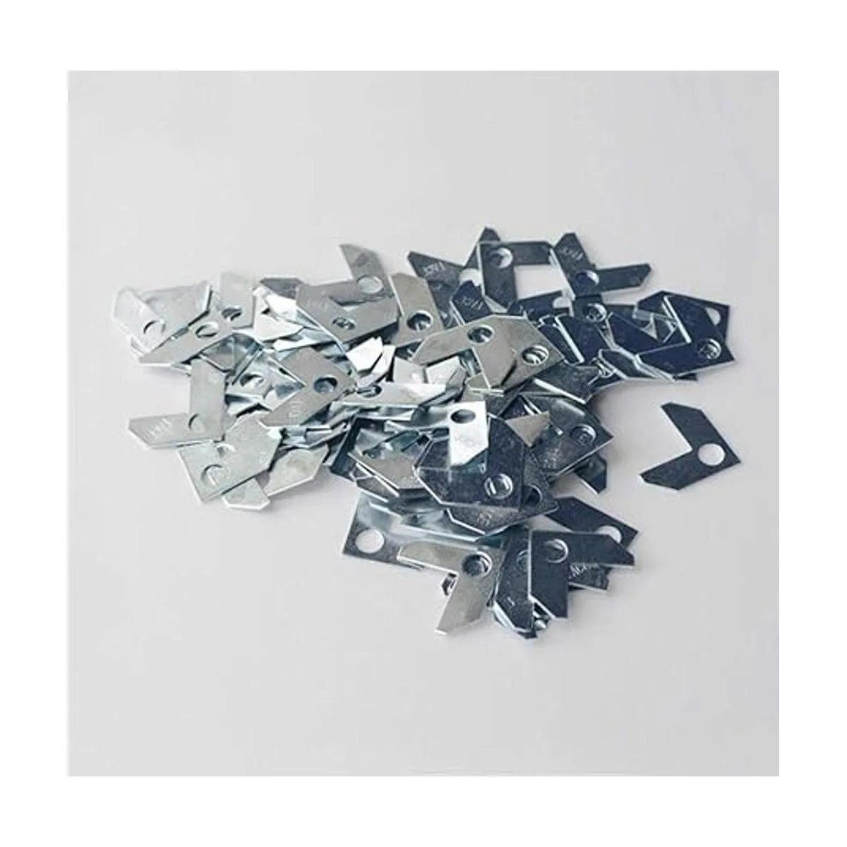 1 juego de 18 marcos de fotos de metal Soporte de ángulo